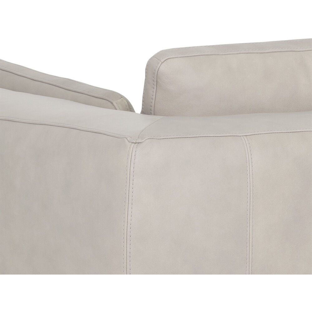 Burr Bali Bone Leather Sofa